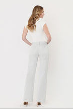 Load image into Gallery viewer, HR Waist Tie Stripe Jeans
