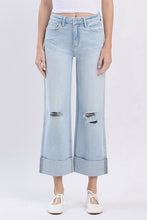 Load image into Gallery viewer, Baggy Wide Cuffed Jeans
