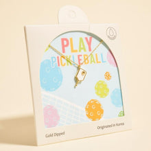Load image into Gallery viewer, Pickleball Pendent Necklace
