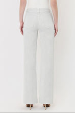 Load image into Gallery viewer, HR Waist Tie Stripe Jeans
