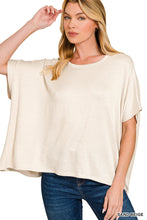 Load image into Gallery viewer, Ribbed Oversized SS Top
