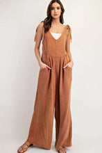 Load image into Gallery viewer, Gauze V-Neck Jumpsuit
