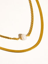 Load image into Gallery viewer, Pearl Chain Necklace
