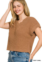 Load image into Gallery viewer, Textured Midi Sweater Vest
