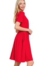 Load image into Gallery viewer, Brushed Surplice Dress
