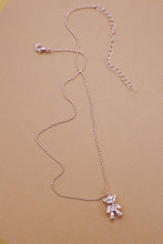 Load image into Gallery viewer, Gold Bear Necklace
