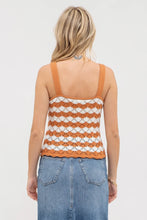 Load image into Gallery viewer, Scallop Jacquard Tank
