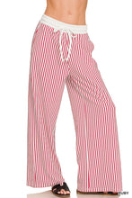 Load image into Gallery viewer, Vertical Stripe Wide Pants
