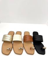 Load image into Gallery viewer, Autumn Braid Sandals
