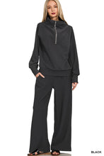 Load image into Gallery viewer, Ribbed Half Zip Set
