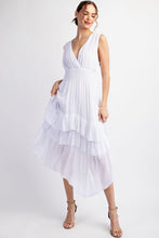 Load image into Gallery viewer, V-Neck Ruffle Maxi Dress
