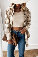Load image into Gallery viewer, Plaid Wool Shacket
