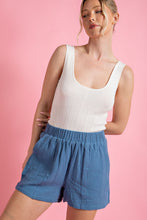 Load image into Gallery viewer, Gauze Elastic Waist Shorts
