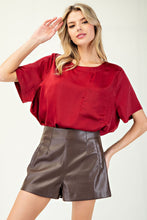 Load image into Gallery viewer, Pocket Satin Top
