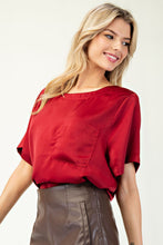 Load image into Gallery viewer, Pocket Satin Top
