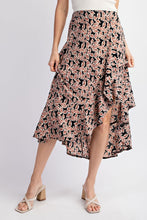Load image into Gallery viewer, Floral Midi Hi-Lo Skirt
