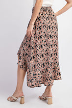 Load image into Gallery viewer, Floral Midi Hi-Lo Skirt

