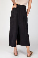 Load image into Gallery viewer, Frayed Midi Skirt
