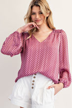 Load image into Gallery viewer, Polkadot Blouse Top
