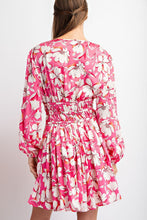 Load image into Gallery viewer, Floral V-Neck Dress
