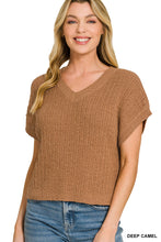 Load image into Gallery viewer, Textured Midi Sweater Vest
