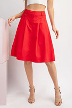 Load image into Gallery viewer, A-Line Midi Skirt

