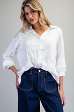 Load image into Gallery viewer, Textured LS Blouse
