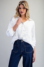 Load image into Gallery viewer, Textured LS Blouse
