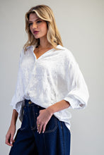 Load image into Gallery viewer, Textured LS Blouse
