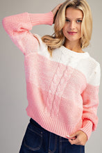 Load image into Gallery viewer, Ombre Cable Knit Sweater
