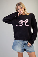 Load image into Gallery viewer, Bow Print Sweater

