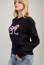 Load image into Gallery viewer, Bow Print Sweater
