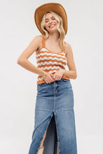 Load image into Gallery viewer, Scallop Jacquard Tank
