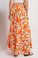 Load image into Gallery viewer, Print Button Maxi Skirt
