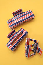 Load image into Gallery viewer, Flag Hair Claw Clips
