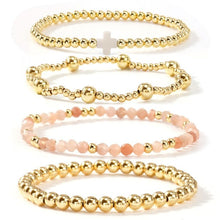 Load image into Gallery viewer, Boho Cross Stack Bracelet
