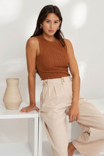 Load image into Gallery viewer, Knit Round Neck Tank
