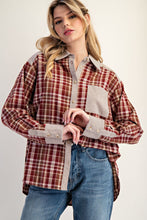 Load image into Gallery viewer, Stripe Color Block Flannel
