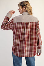 Load image into Gallery viewer, Stripe Color Block Flannel
