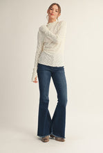 Load image into Gallery viewer, Sheer Lace Top
