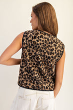 Load image into Gallery viewer, Leopard Button Down Vest
