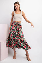 Load image into Gallery viewer, Floral A Line Skirt
