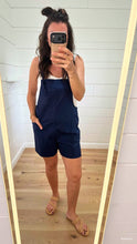Load image into Gallery viewer, Solid Short Overalls
