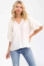 Load image into Gallery viewer, Bubble Sleeve Top
