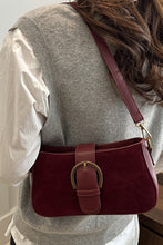 Load image into Gallery viewer, Retro Suede Buckle Bag
