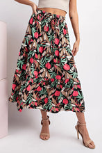 Load image into Gallery viewer, Floral A Line Skirt
