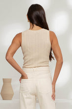 Load image into Gallery viewer, Knit Round Neck Tank
