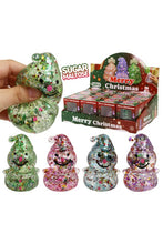Load image into Gallery viewer, Glittery Snowman Squishy
