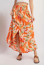 Load image into Gallery viewer, Print Button Maxi Skirt
