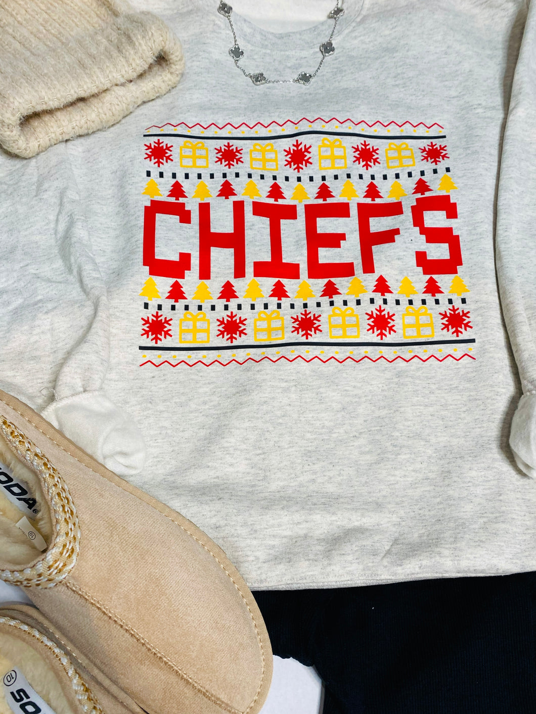 Chiefs Holiday Sweatshirt